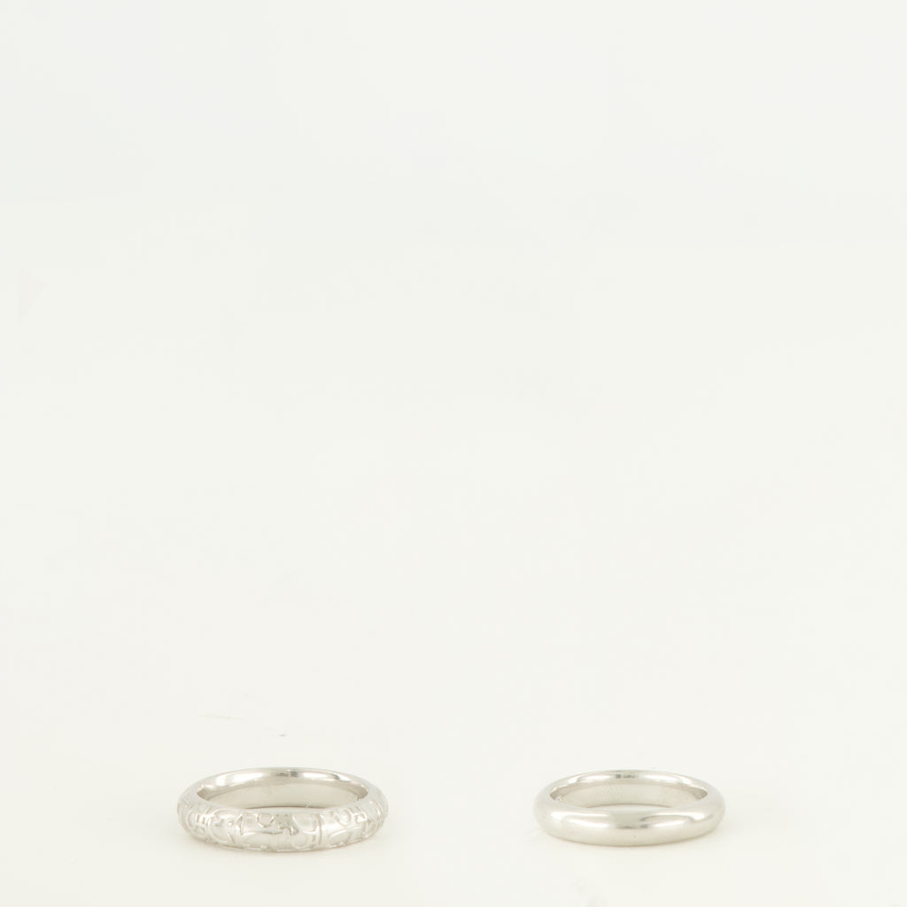 Bijoux Dior Oblique Ring Set Dior Argenté Homme