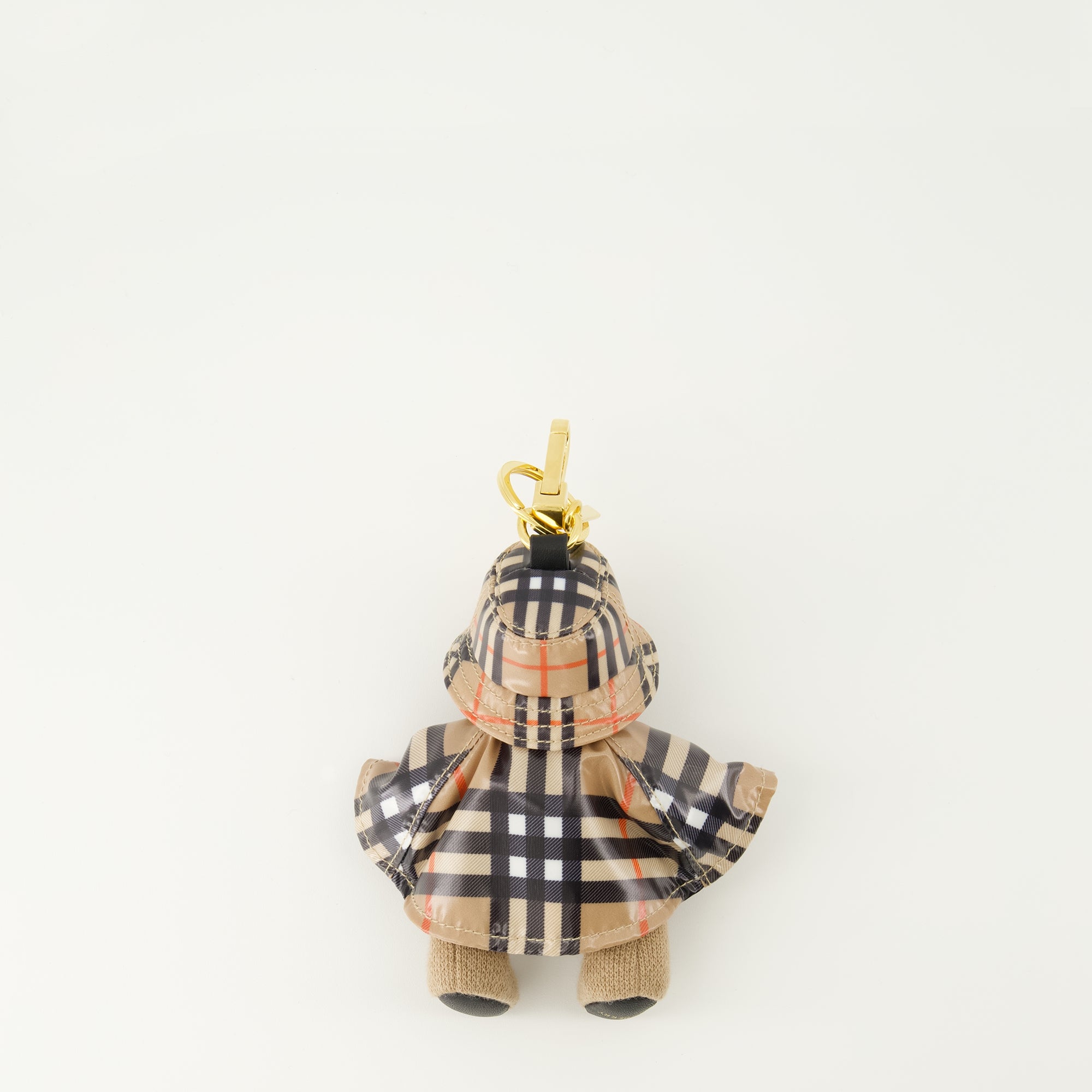 Image of the Thomas Bear keychain from the Burberry brand for Women - Autumn-Winter Season 2025 - Back View