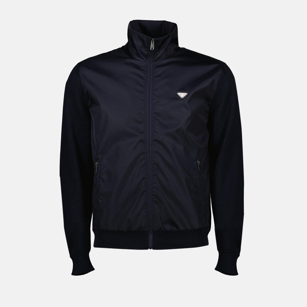 Image of the article Two-tone jacket by Prada for Men - Autumn-Winter 2025 - Front view