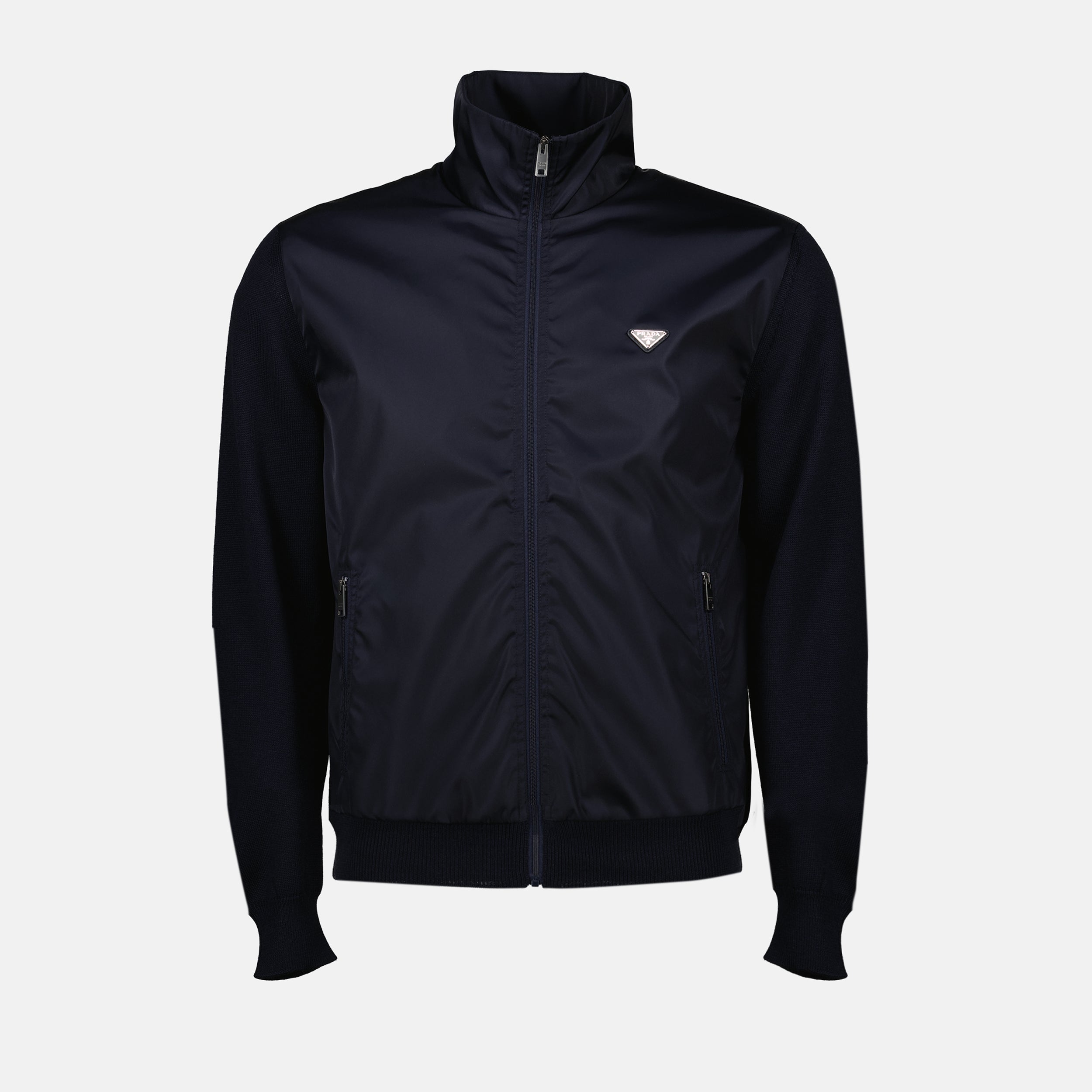 Image of the article Two-tone jacket by Prada for Men - Autumn-Winter 2025 - Front view