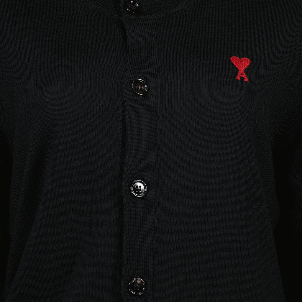 Maille Cardigan Ami de coeur Ami PARIS Noir Femme