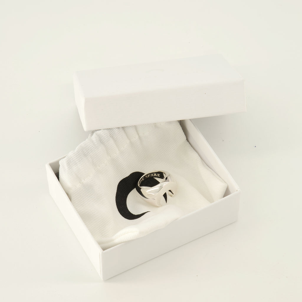 Bijoux Anello Argento Moon Marine Serre Argenté Femme