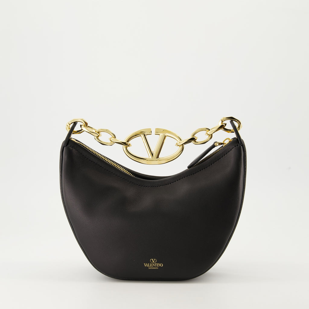 Bolsos bandolera Bolso Hobo VLogo Moon Valentino Garavani Negro Mujeres