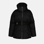 Mäntel Doudoune en Re-Nylon Prada Schwarz Femme