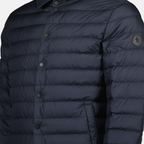Mäntel Bourdon Daunenjacke Moncler Dunkelblau Homme