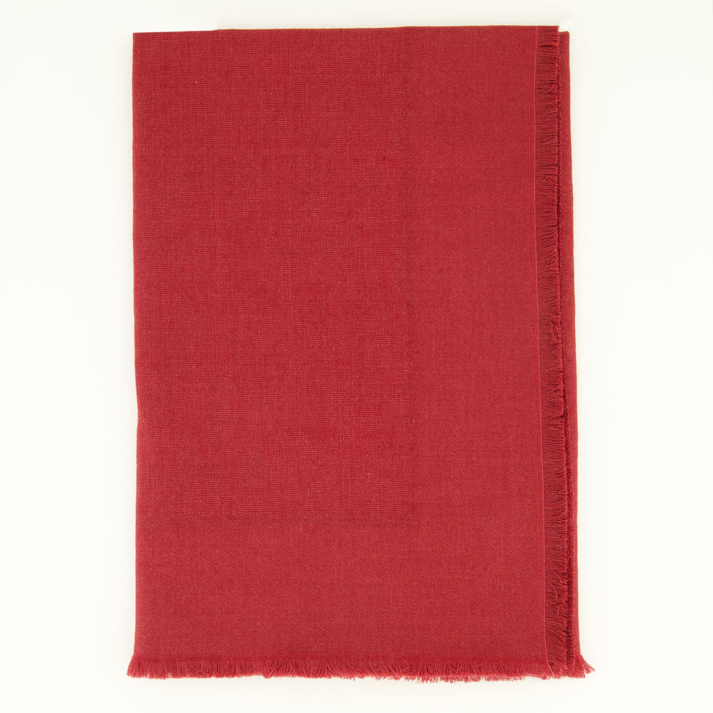 Écharpes, foulards et gants Écharpe FF Signature rouge Fendi Rouge Femme
