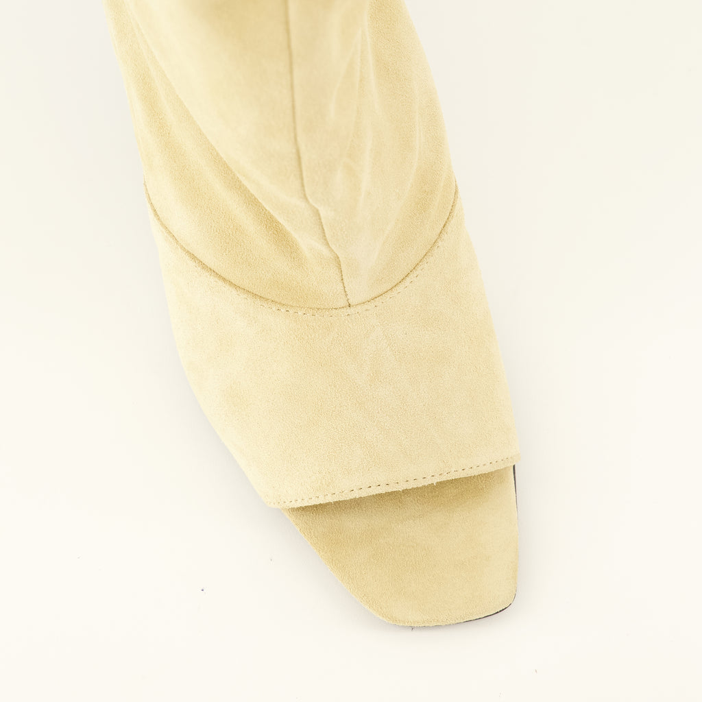 Bottes Bottes en suède beige Iro Beige Femme