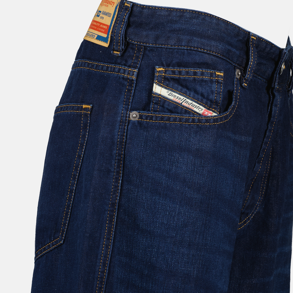 Calças 1996 D-Sire Flare Jean L.28 Diesel Azul Femme