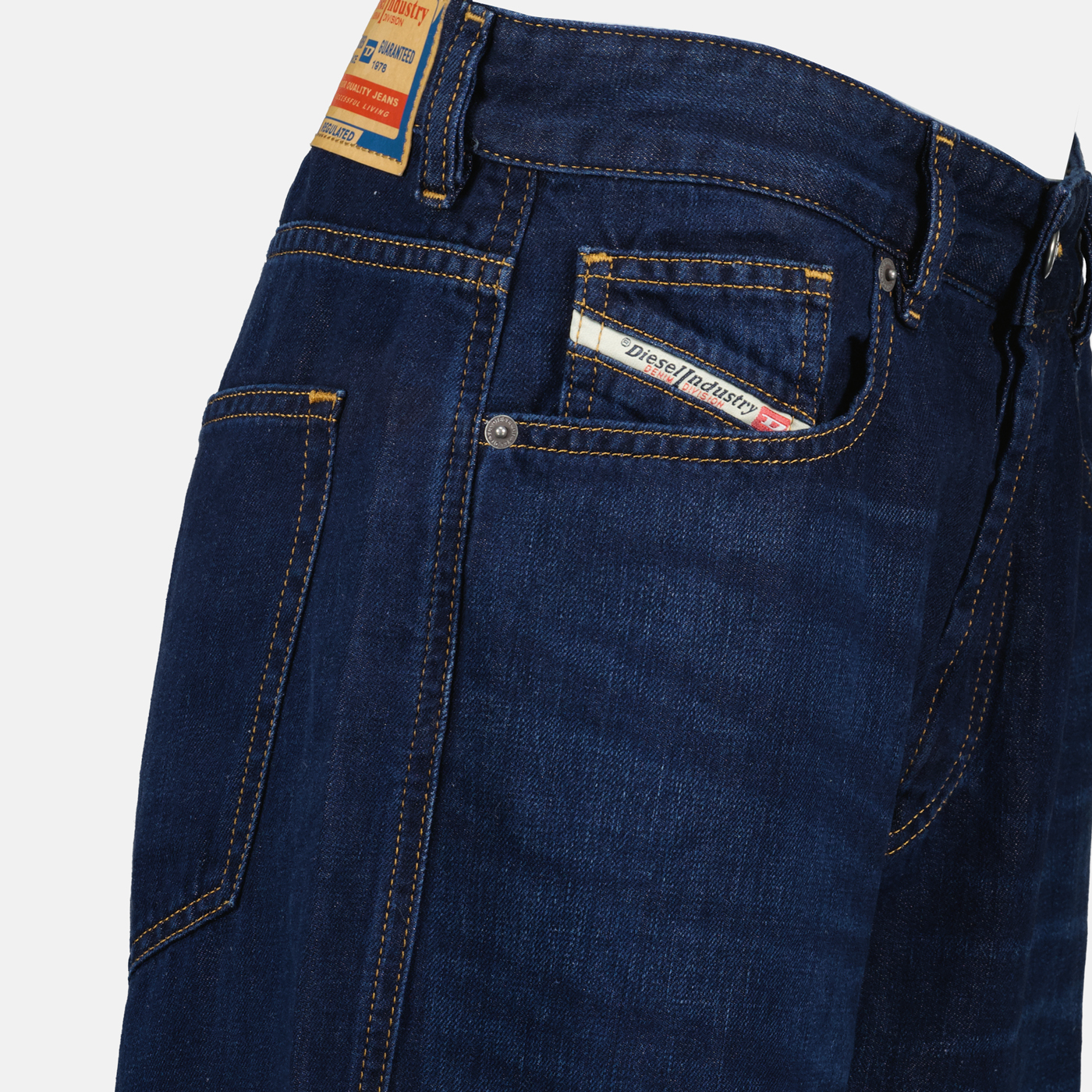 Pantaloni 1996 D-Sire Flare Jean L.28 Diesel Blu Femme
