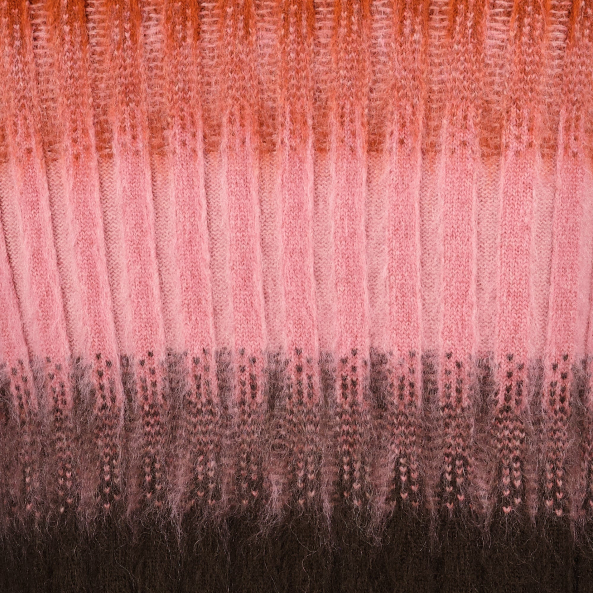 Image de l'article Jupe en mohair et laine multicolore de la marque Fendi pour Femme - Saison Automne-Hiver 2025 - Vue détaillée_2