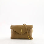 Borse a tracolla Pochette Cassandre Saint Laurent Marrone Femme