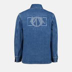 Jackets Dior Charm Denim Overshirt Dior Blue Homme