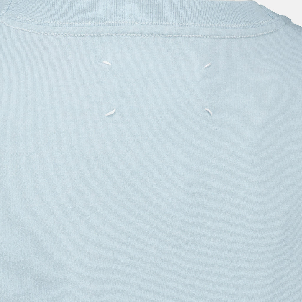 T-shirts 파란색 프린트 티셔츠 Mm6 Bleu Femme
