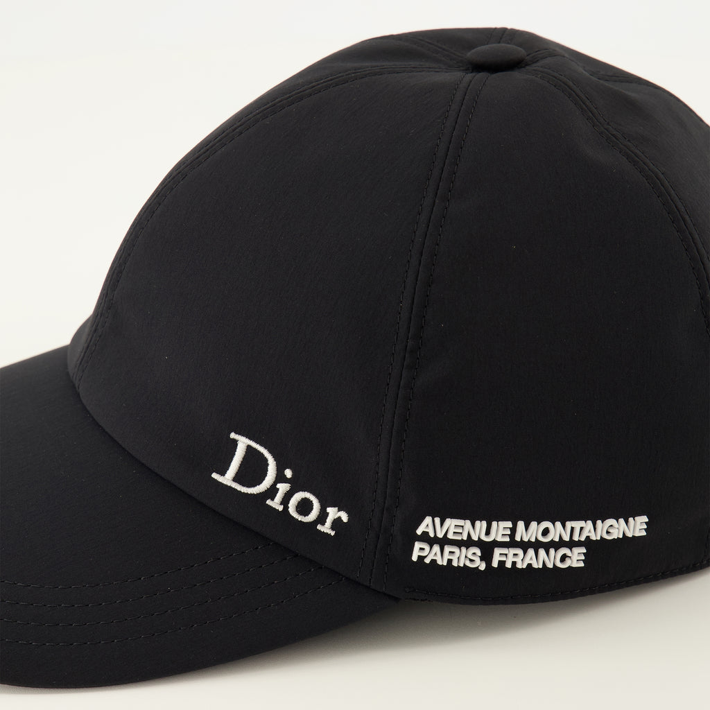 Chapeaux, casquettes et bonnets Dior Montaigne schwarze Kappe Dior Noir Homme