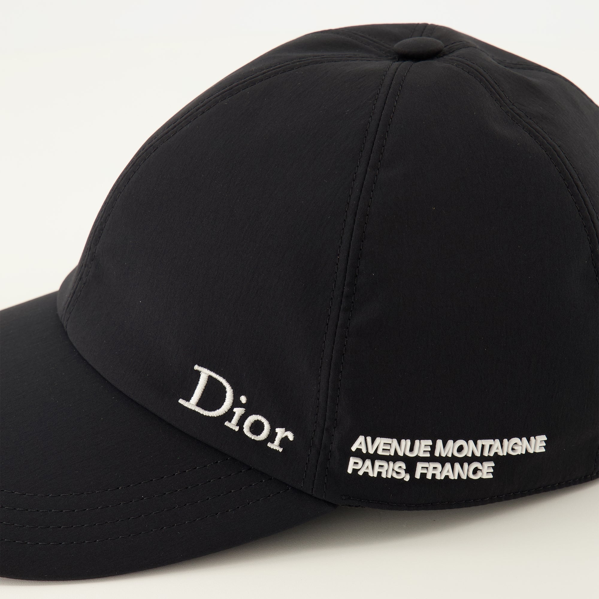 Chapeaux, casquettes et bonnets Dior Montaigne schwarze Kappe Dior Noir Homme