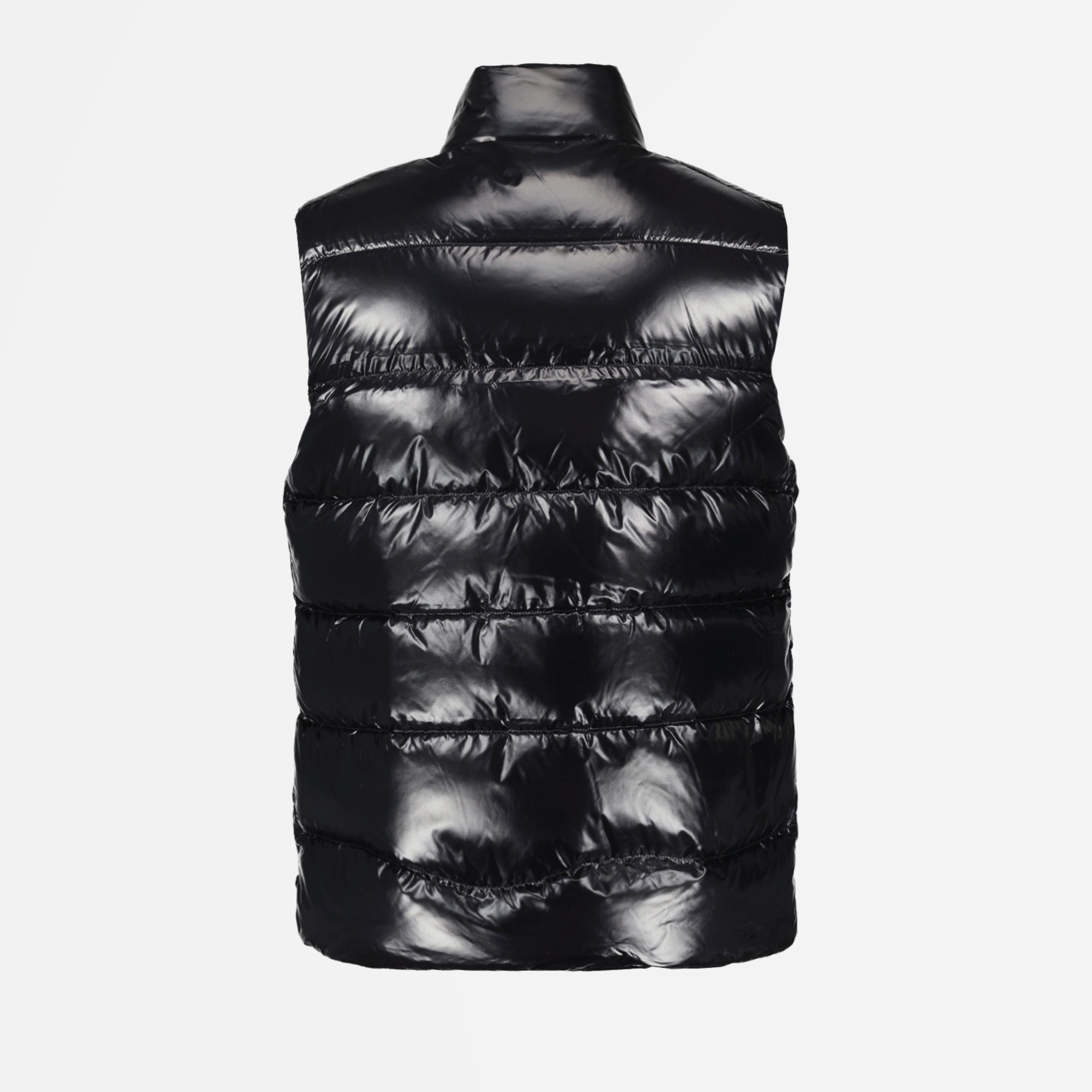 Image of the Tibb sleeveless down jacket by Moncler for Men - Autumn-Winter 2025 - Detailed View_2