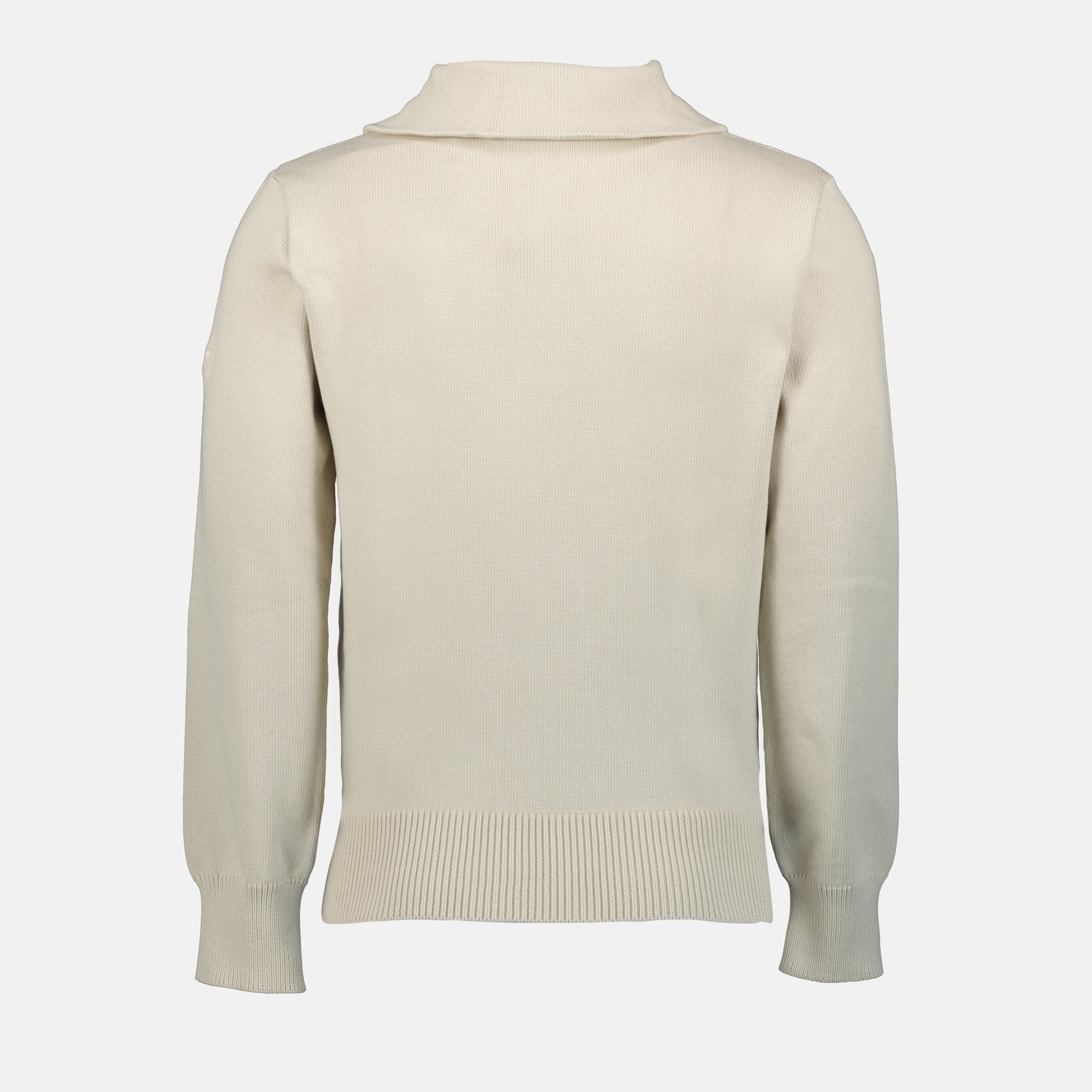Knitwear Zip Collar Sweater Courrèges Beige Homme
