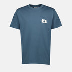 티셔츠 T-shirt à logo brodé Dior 파란색 Homme