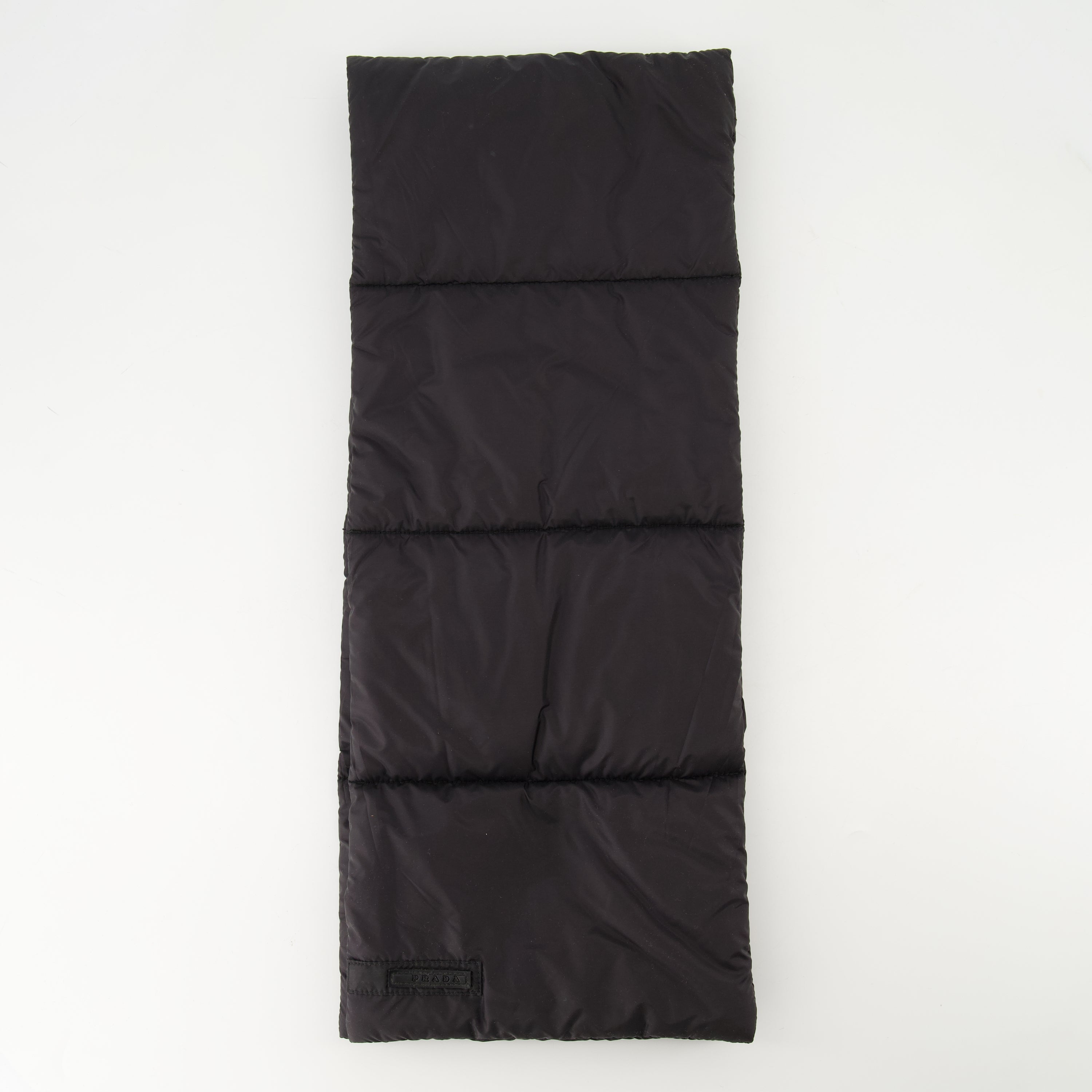 Bufandas y guantes Col matelassé Linea Rossa Negro Femme