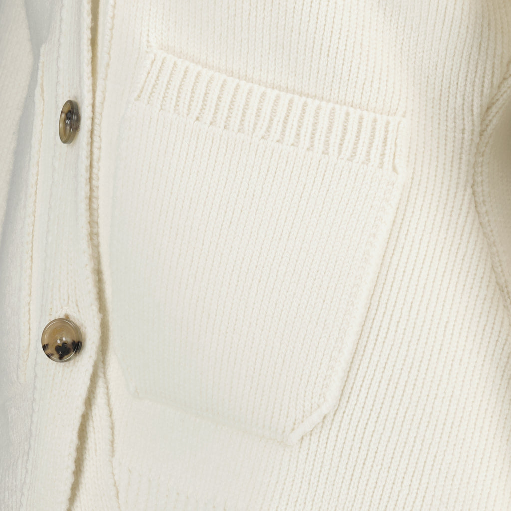 Immagine del Cardigan Scarlet di Khaite per Donna - Autunno-Inverno 2025 - Vista Dettagliata_5