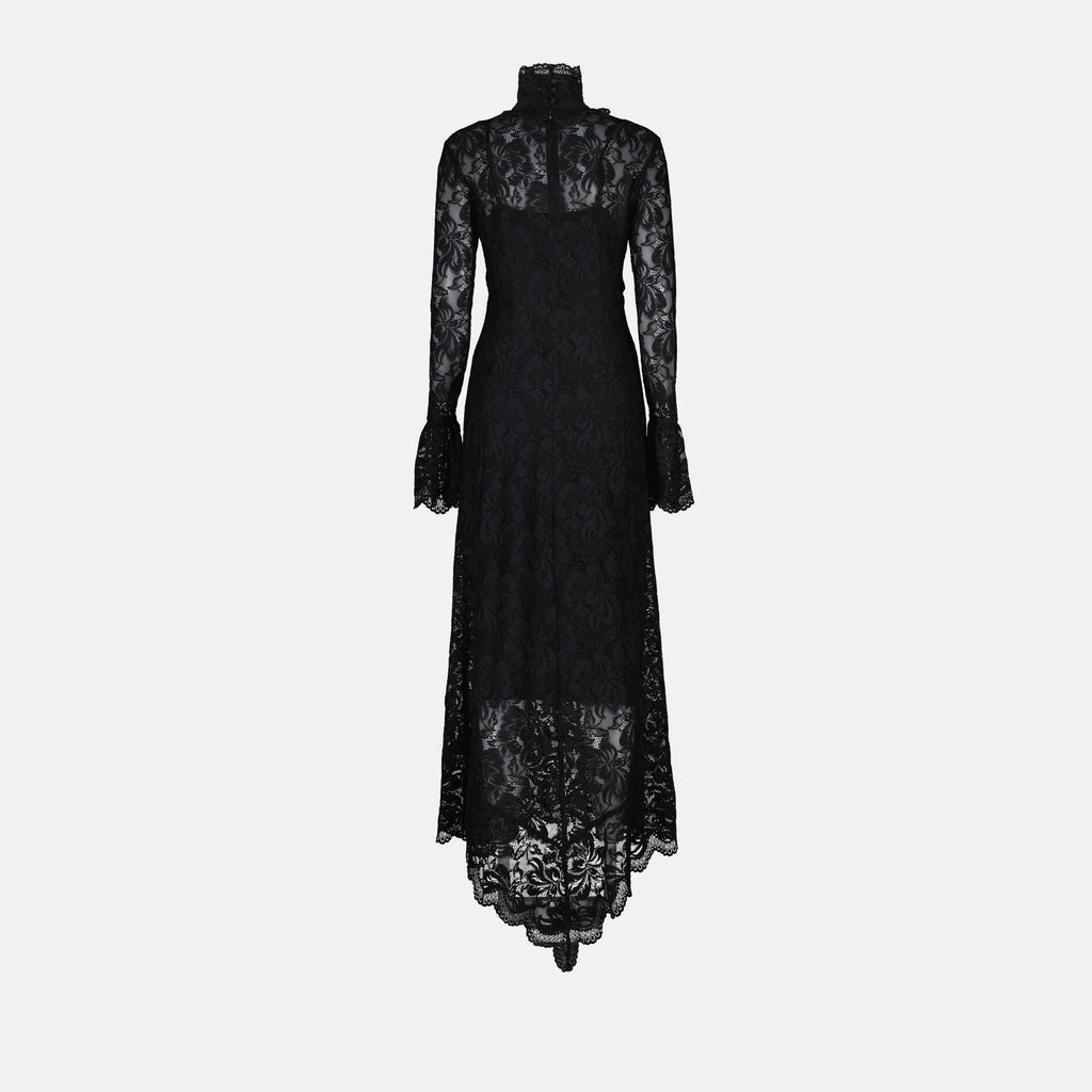 Vestidos Robe longue en dentelle Rabanne Negro Femme