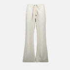 Pantaloni Pantaloni da Sweat in Cotone Moncler Grenoble Grigio Femme