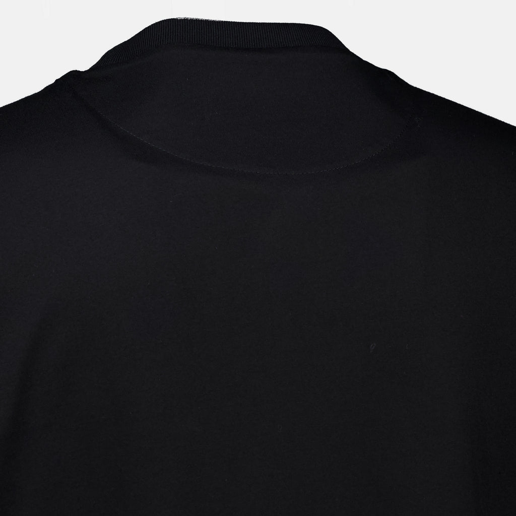T-shirts T-shirt noir en coton Prada Noir Homme