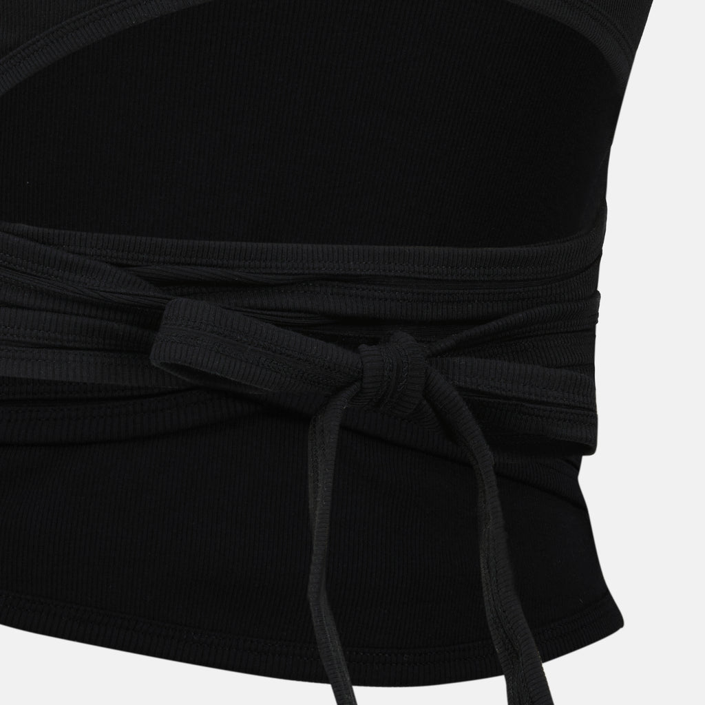 Image de l'article Top T-Bunny tail noir de la marque Diesel pour Femme - Saison Printemps-Été 2026 - Vue détaillée_2