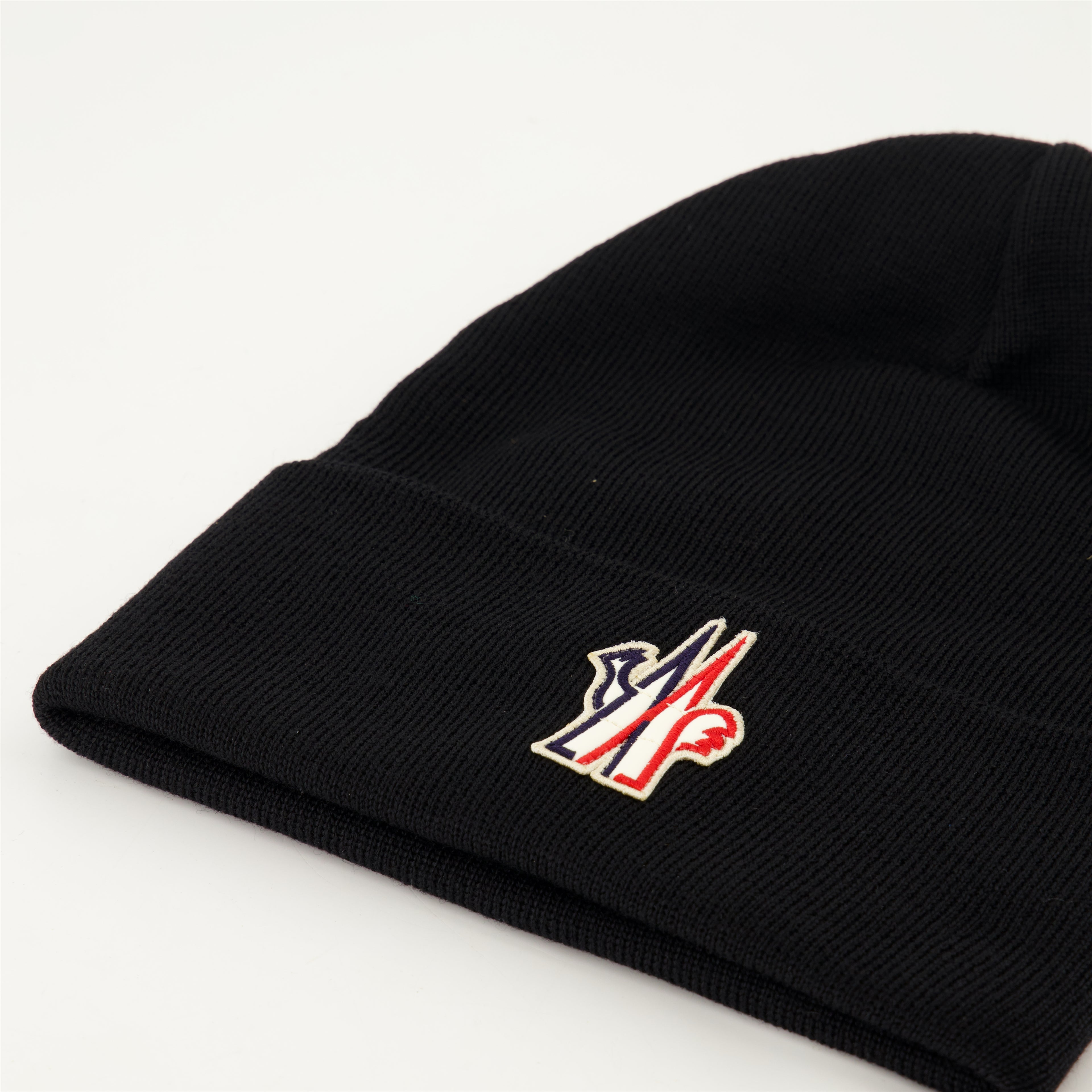 모자, 캡 및 비니 Bonnet en laine pure Moncler Grenoble 검은색 Homme