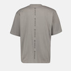 T-shirt T-Shirt con Logo Moncler Grigio Homme