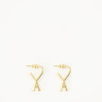 Image de l'article Boucles d'oreilles Ami de coeur de la marque Ami PARIS pour Femme - Saison Automne-Hiver 2025 - Vue de Dos
