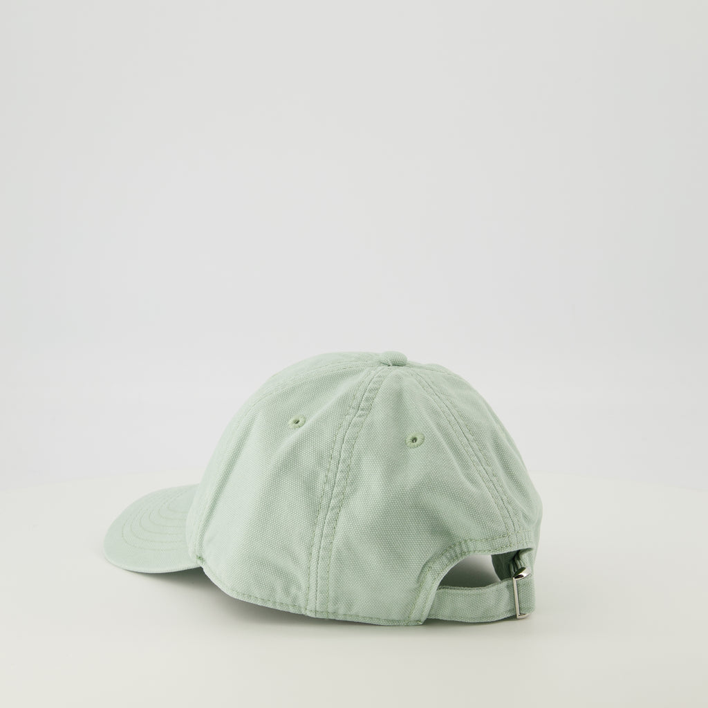 Image of the MM6 brand Men's Green Numeric Cap - Spring-Summer 2026 Season - Detailed View_2