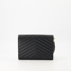 Pochettes Pochette Cassandre Saint Laurent Noir Femme