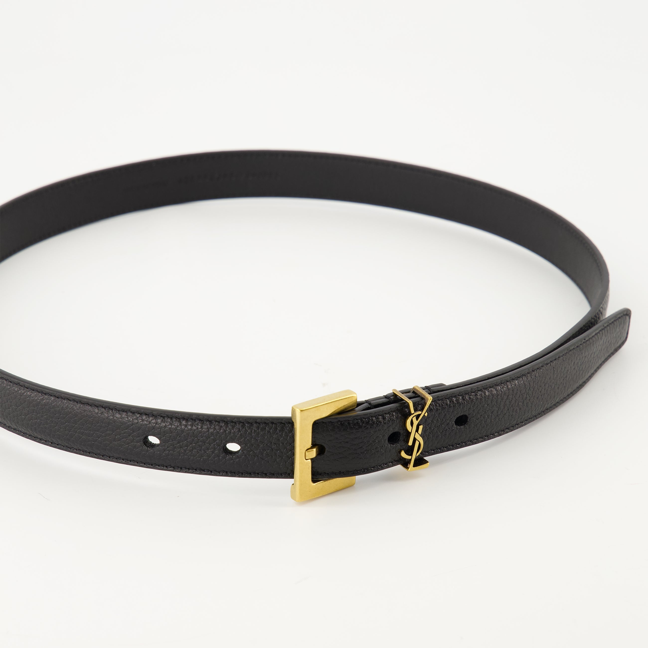 Image of the Cassandre Belt from the brand Saint Laurent for Women - Fall-Winter 2025 - Detailed View 2