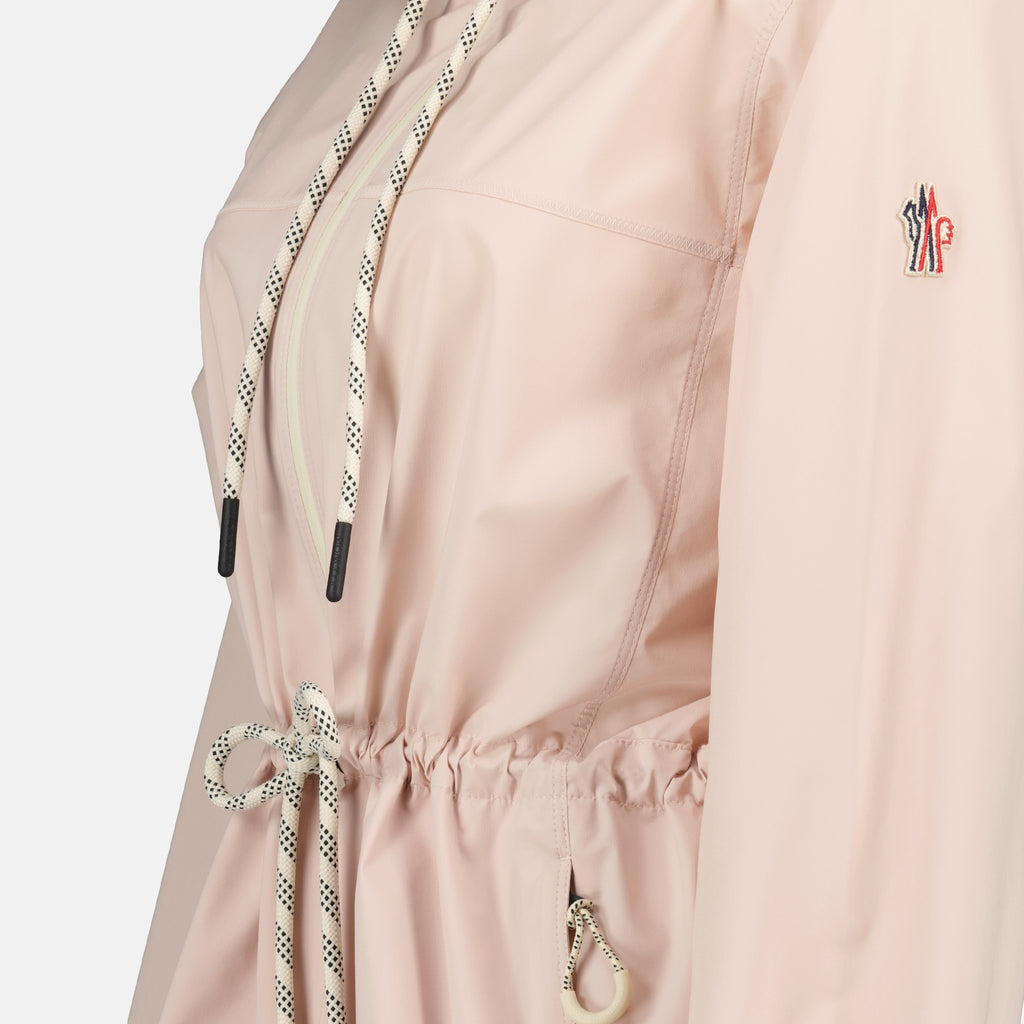 女性用モンクレールグルノーブルのソレアピンクウィンドブレーカージャケットの画像 - 春夏2026 - 詳細ビュー_1