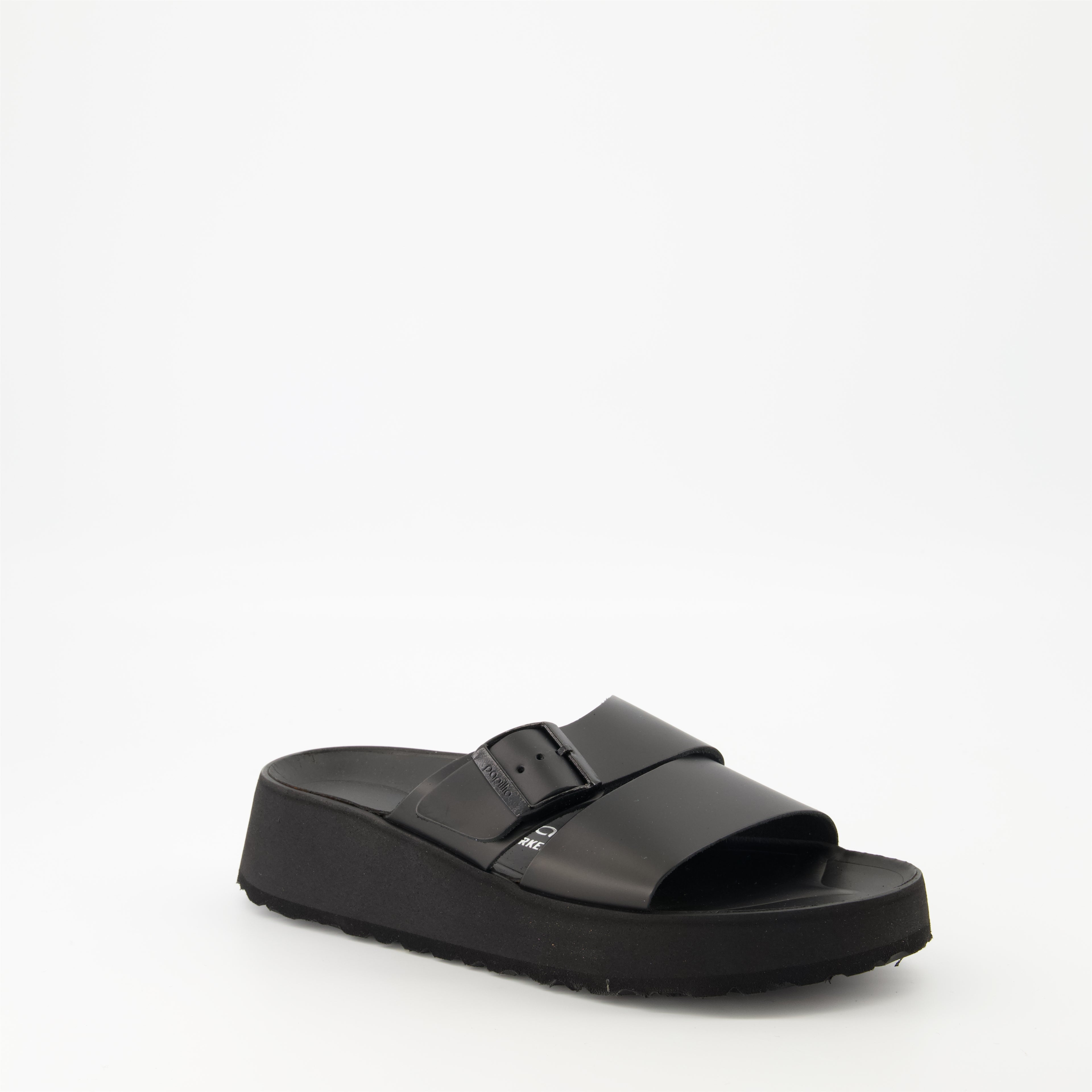 Chaussures ouvertes Sandales Almina Birkenstock Noir Femme