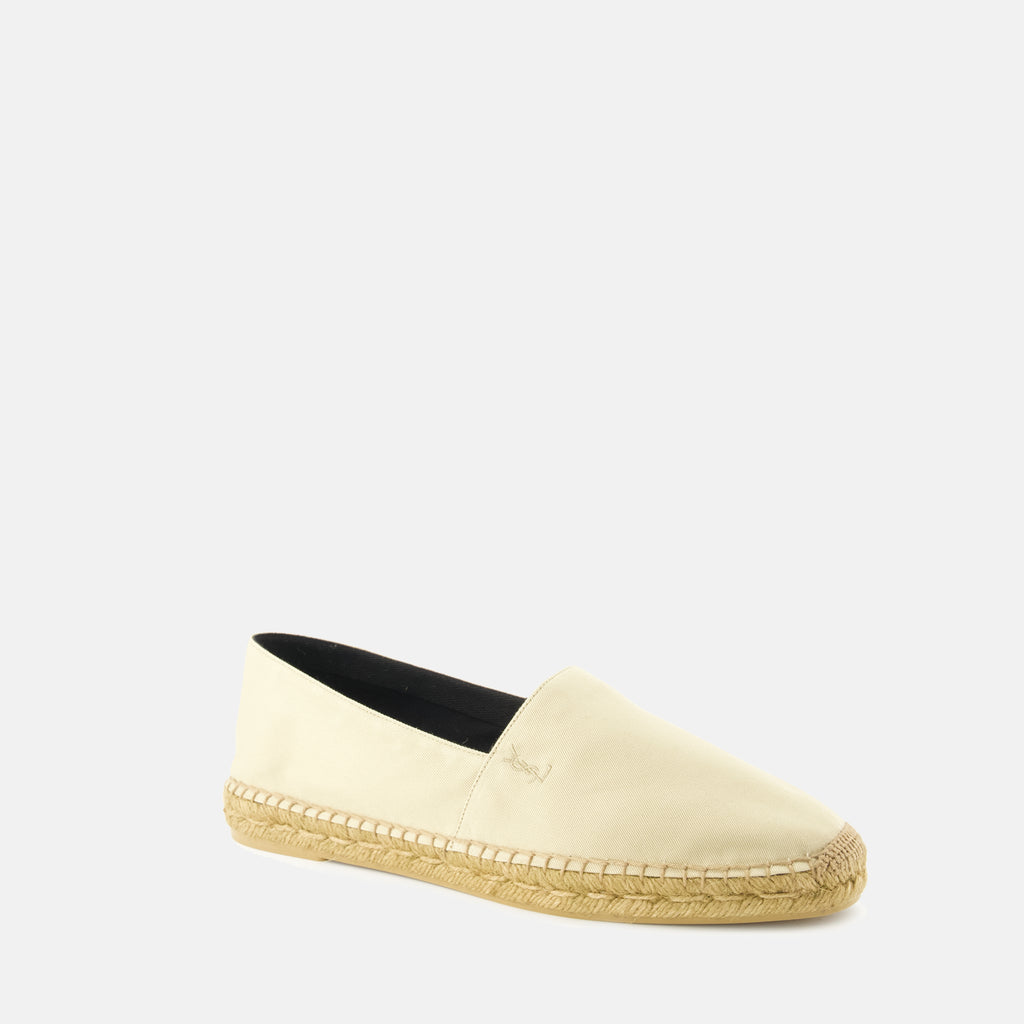 Espadrilles Canvas Espadrilles Saint Laurent Beige Homme