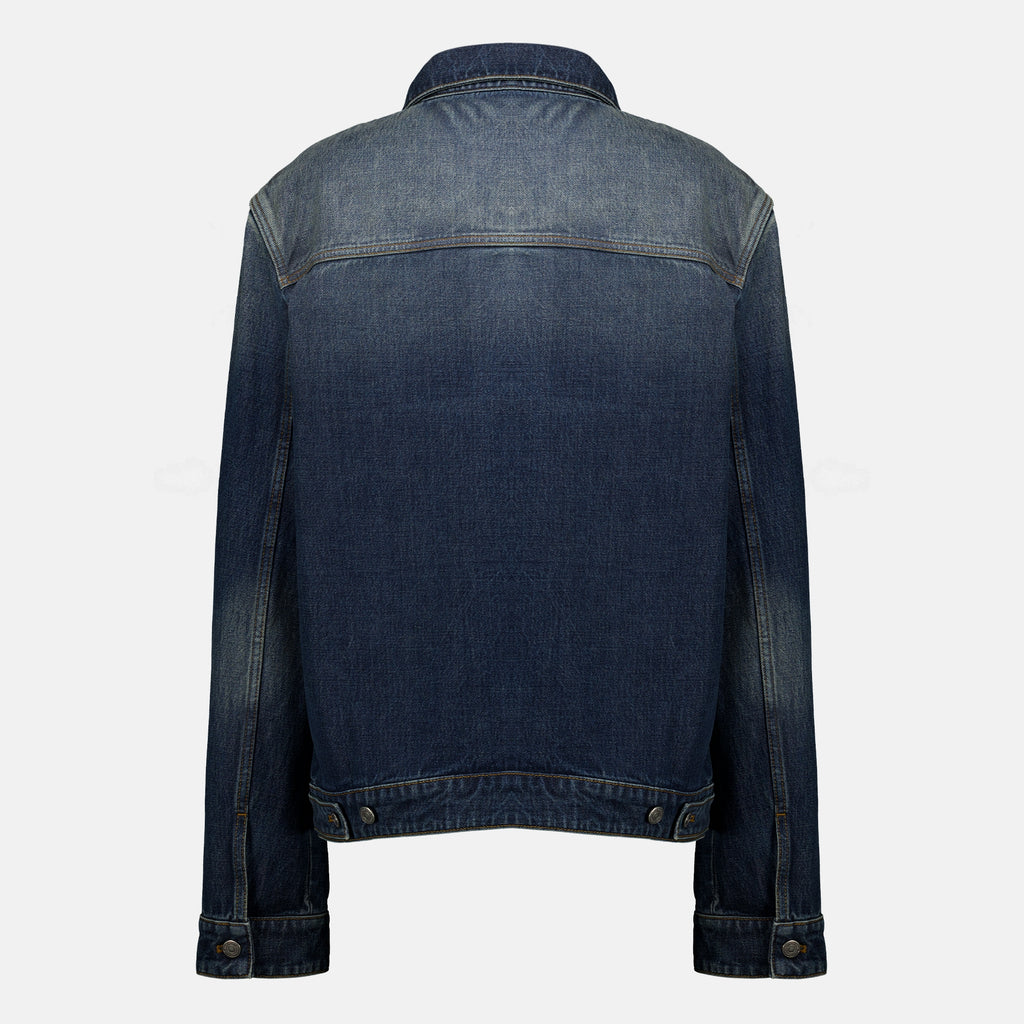 Vestes 빈티지 데님 트러커 자켓 Courrèges Bleu foncé Femme