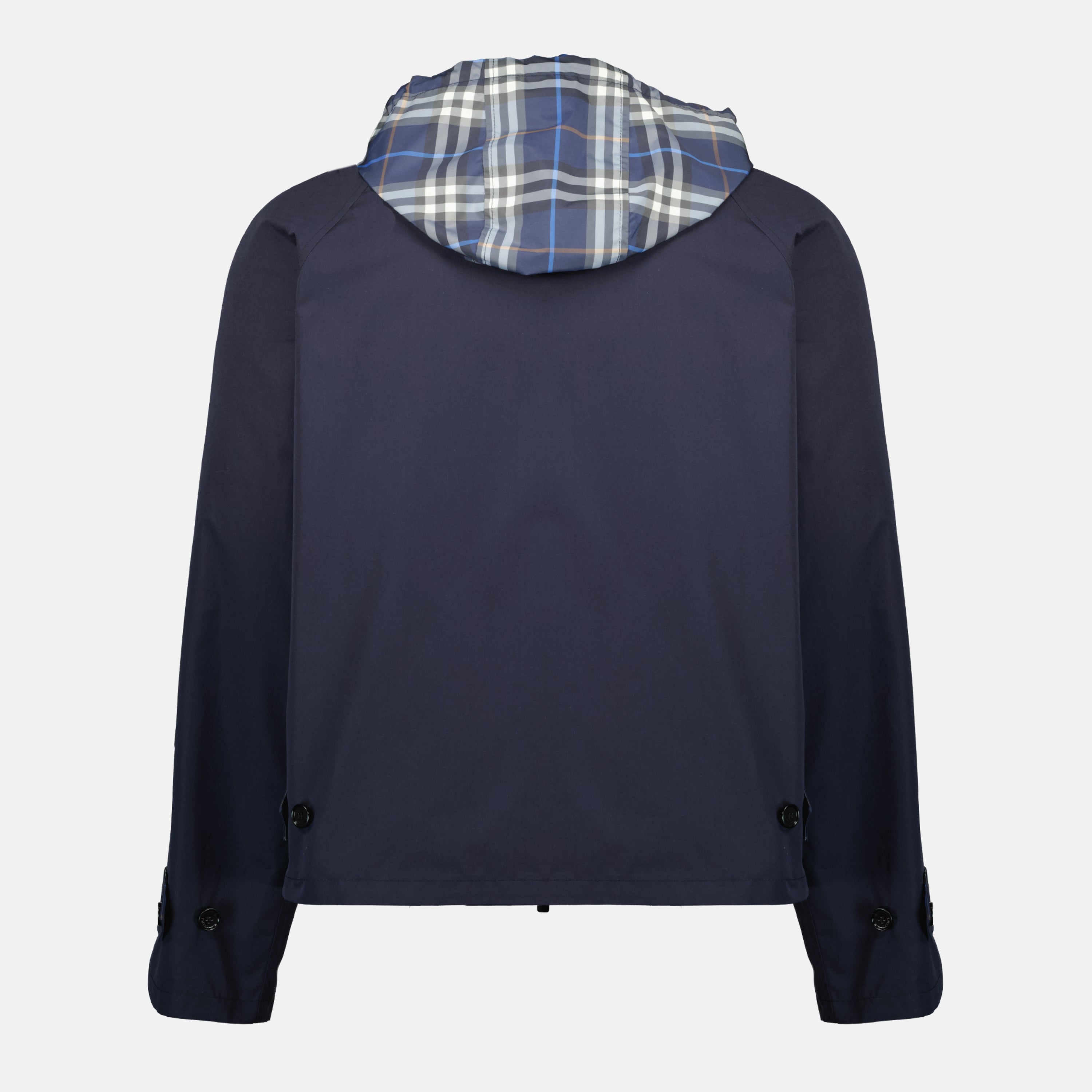 Vestes Veste réversible Check bleu marine Burberry Bleu foncé Homme