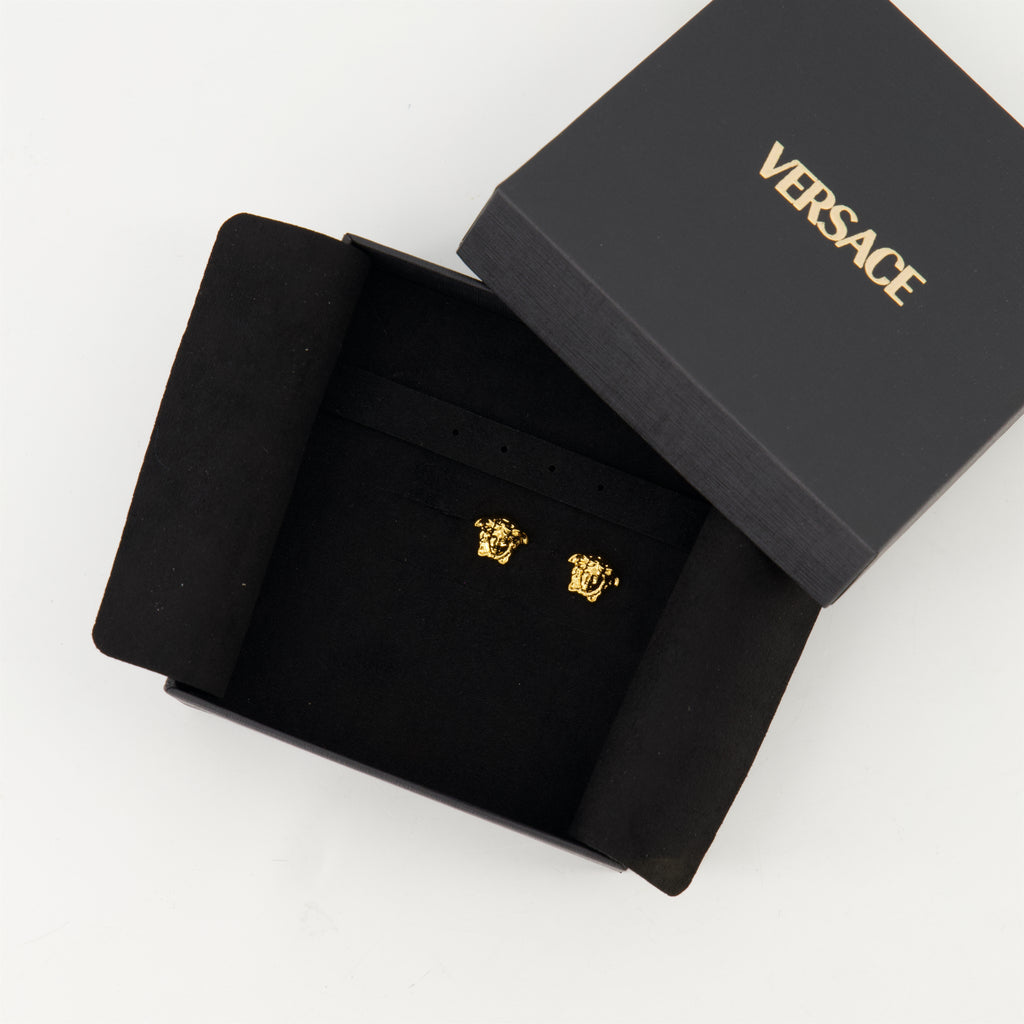 Bijoux Boucles d'oreilles Medusa Versace Doré Femme
