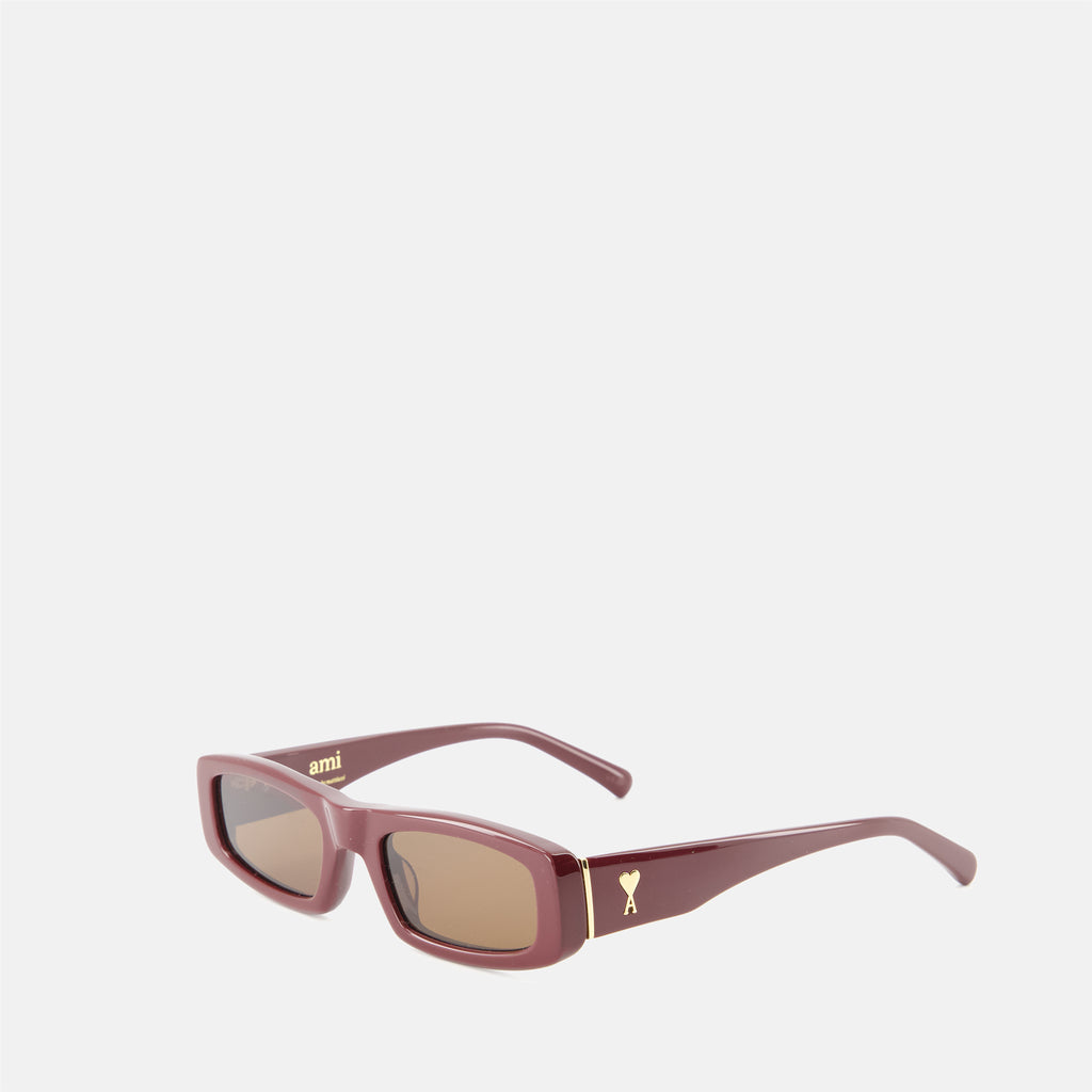 Glasses Sunglasses 75010 Ami PARIS Bordeaux Unisex