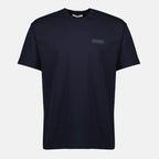 Imagem da t-shirt azul escura Givenchy Paris para homem - Coleção Primavera-Verão 2026 - Vista Frontal