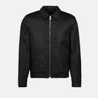 Vestes Bomber en nylon Prada Noir Homme
