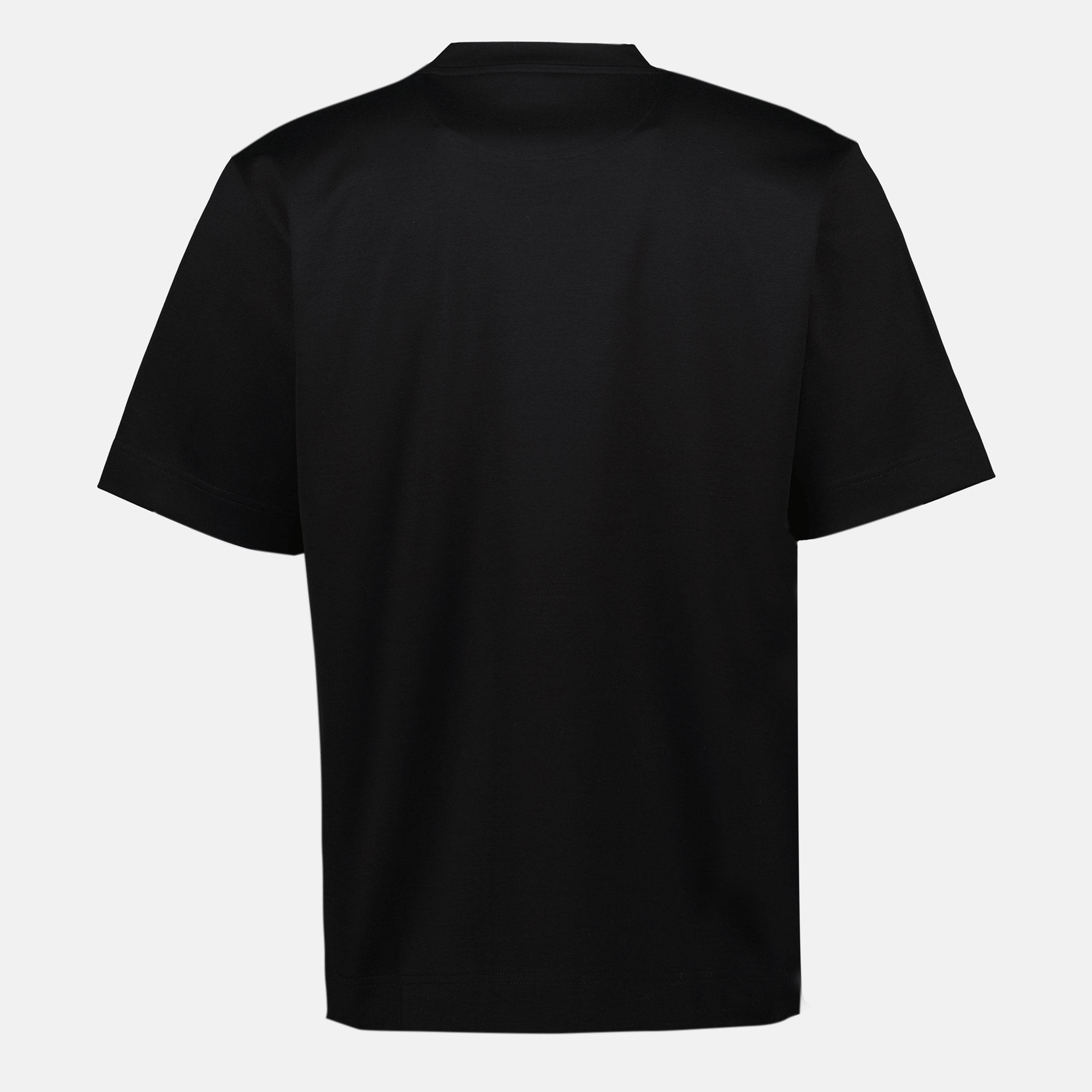 T-shirt T-shirt in cotone Fendi Nero Homme