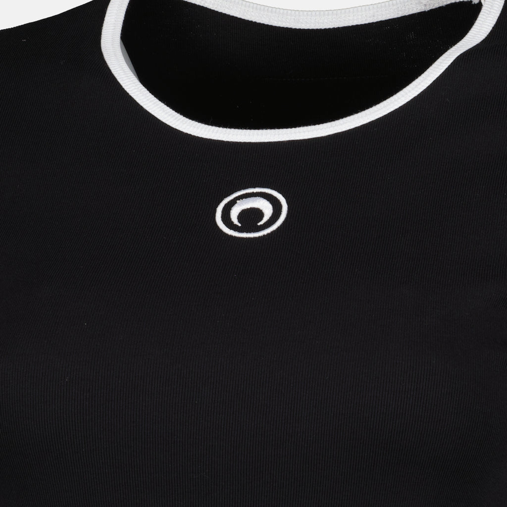 T-shirts T-shirt Moon noir Marine Serre Noir Femme