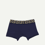 Underwear and homewear Medusa Long Boxer Versace Blue Homme