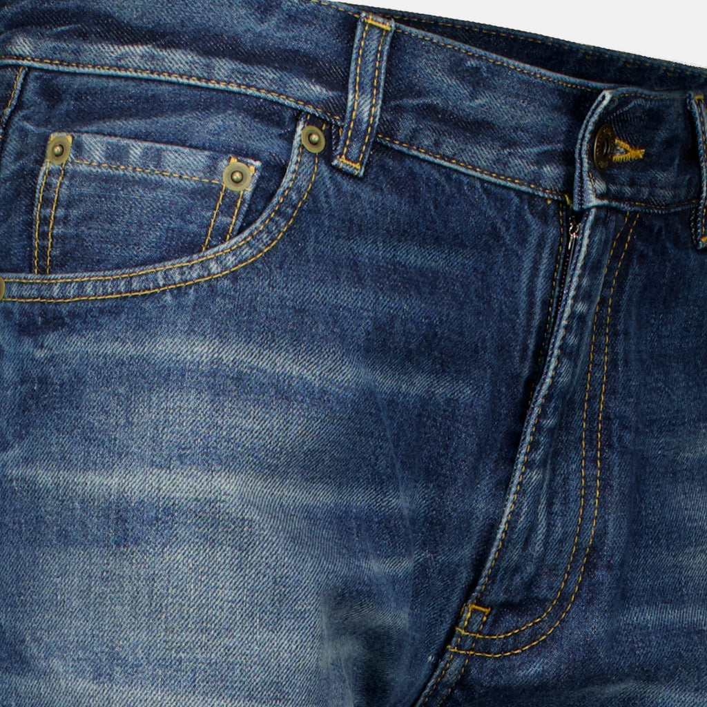 Pantalons Blaue Denim-Jeans Miu Miu Bleu foncé Femme