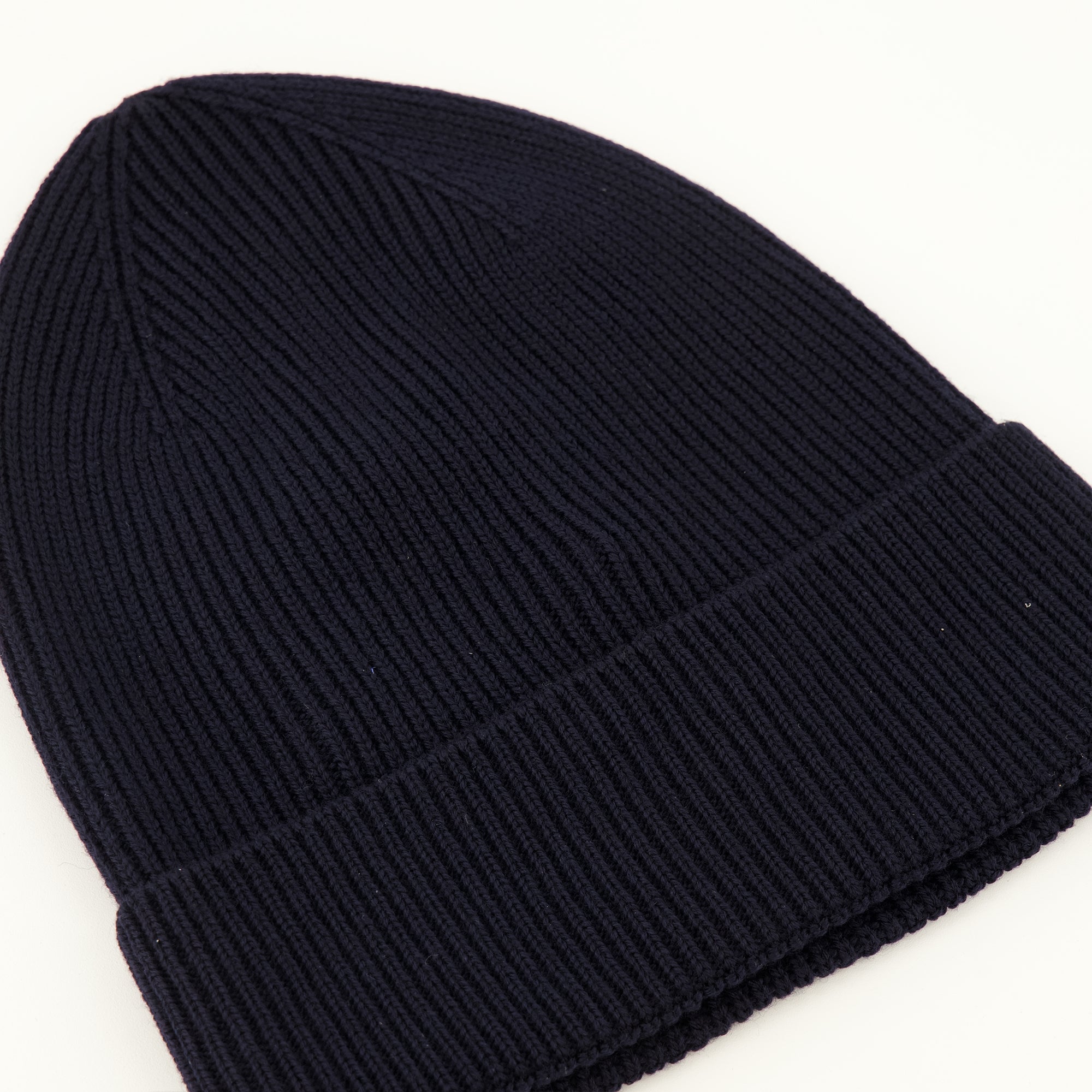 Chapeaux, casquettes et bonnets 네이비 블루 울 비니 Moncler Bleu foncé Homme