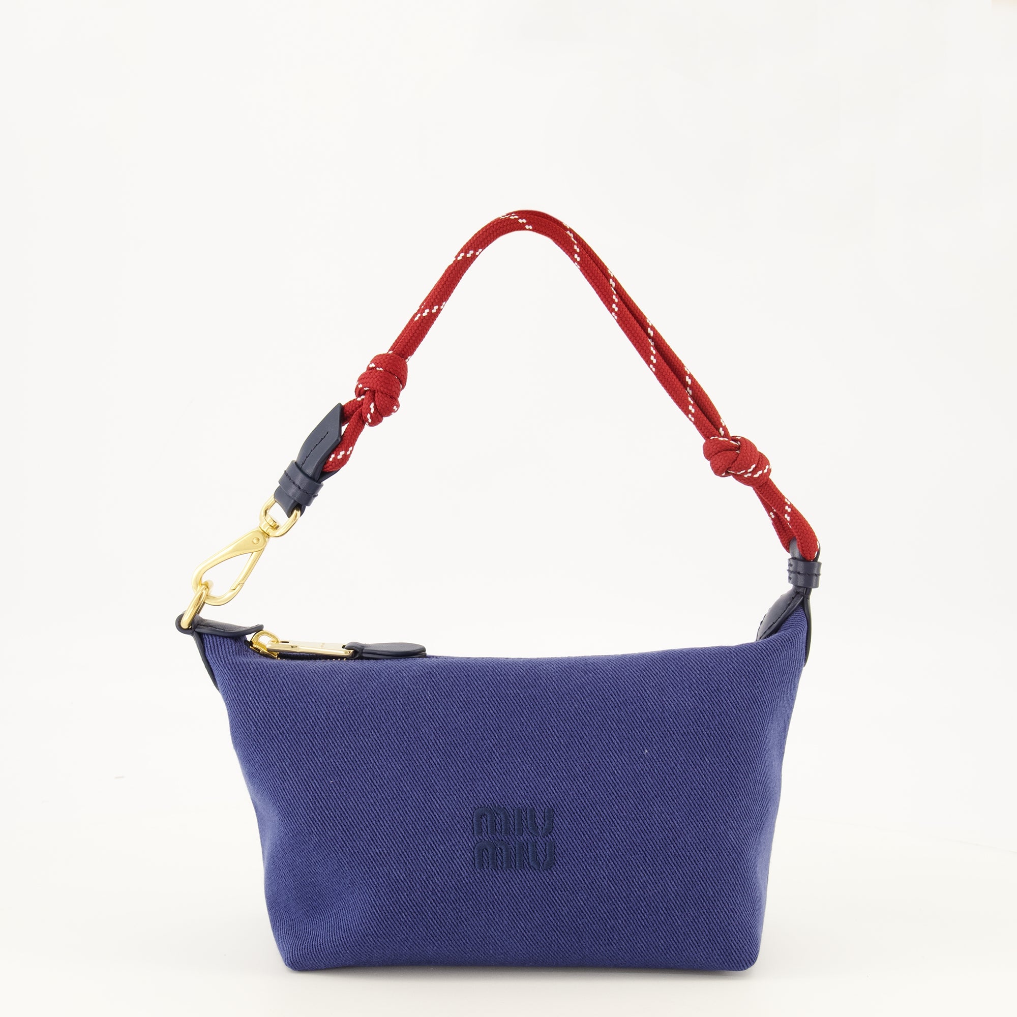 Sacs à main et épaule Pochete em Gabardina Azul Marinho Miu Miu Bleu foncé Femme