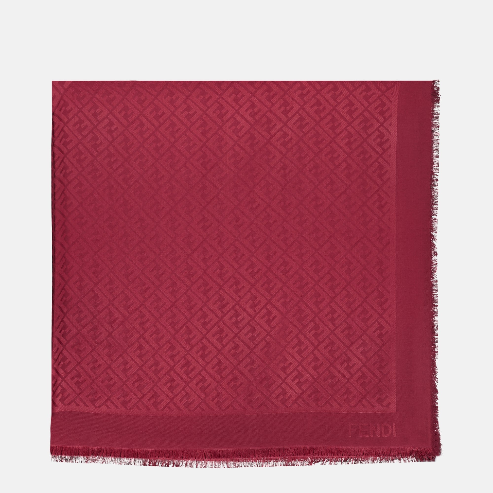 FF Silk and Wool Shawl Fendi - Women – myCompañero